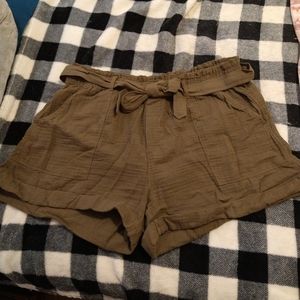 Aerie cotton shorts, size large
